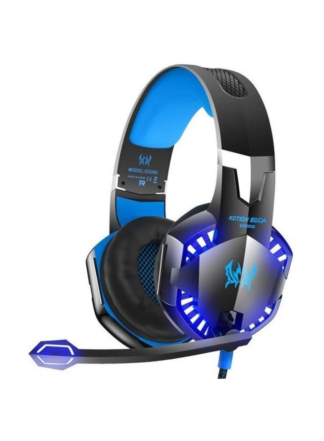 PS4 Wired Over-Ear Stereo Gaming Headphones With Mic For PS4/PS5/XOne/XSeries/NSwitch/PC - Image 1